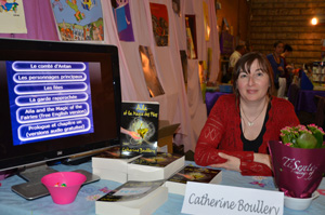 Catherine Boullery au Salon du livre de Sartrouville 2012