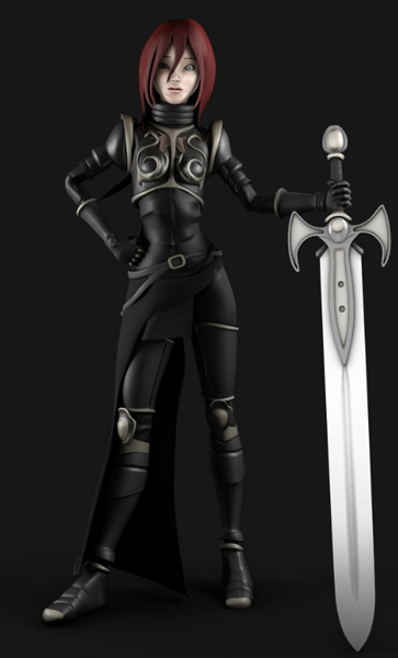 Premières images pour trouver le style de la figurine d'Aila